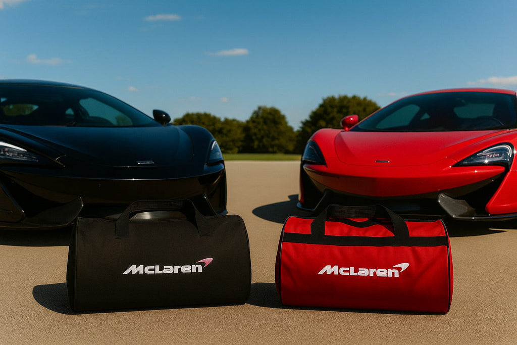 Luxury Mclaren Duffel - Trunk Bag 12" × 20"