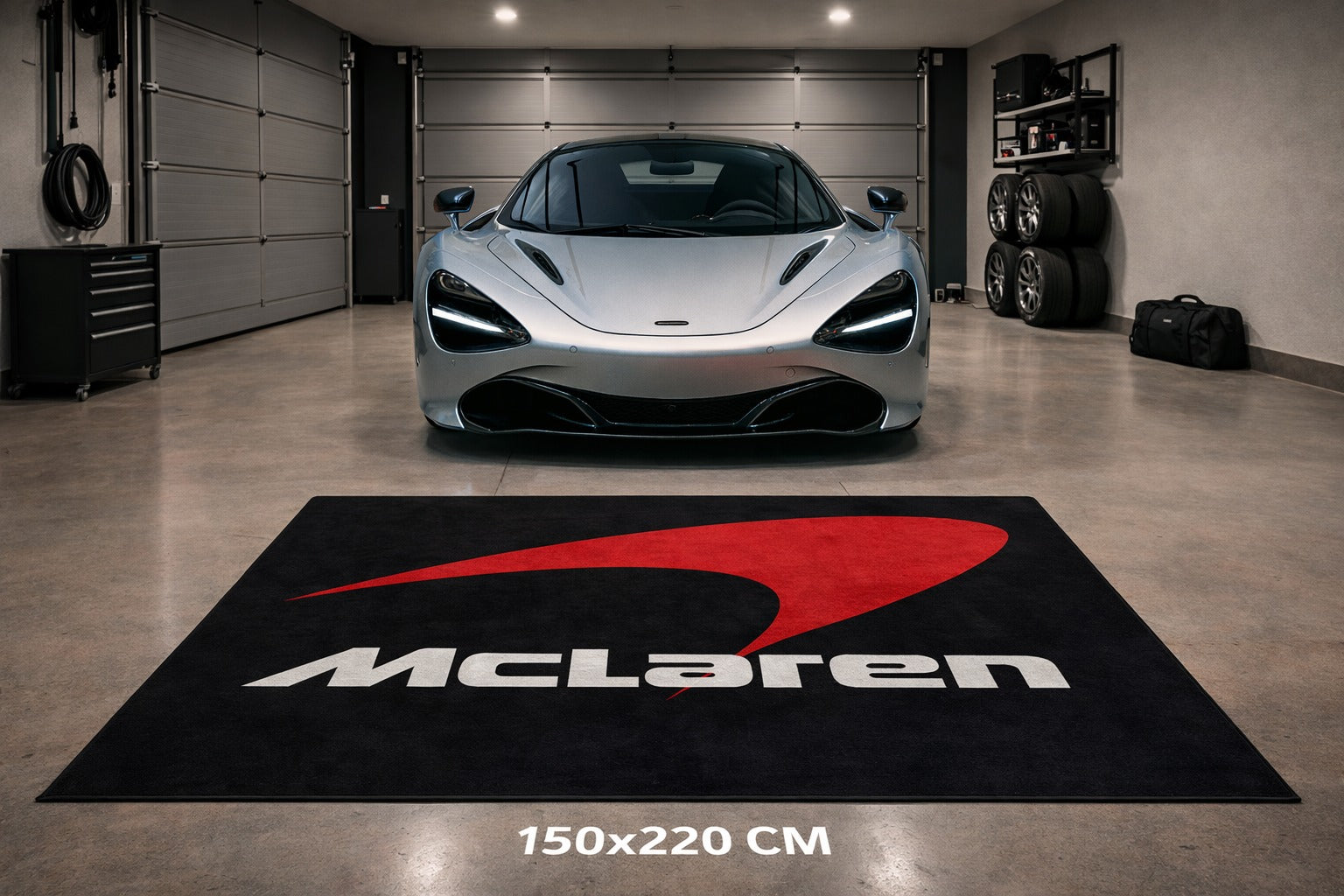 Mclaren Luxury Rug 59.1 × 86.6 inch Home, Garage & Display Carpet