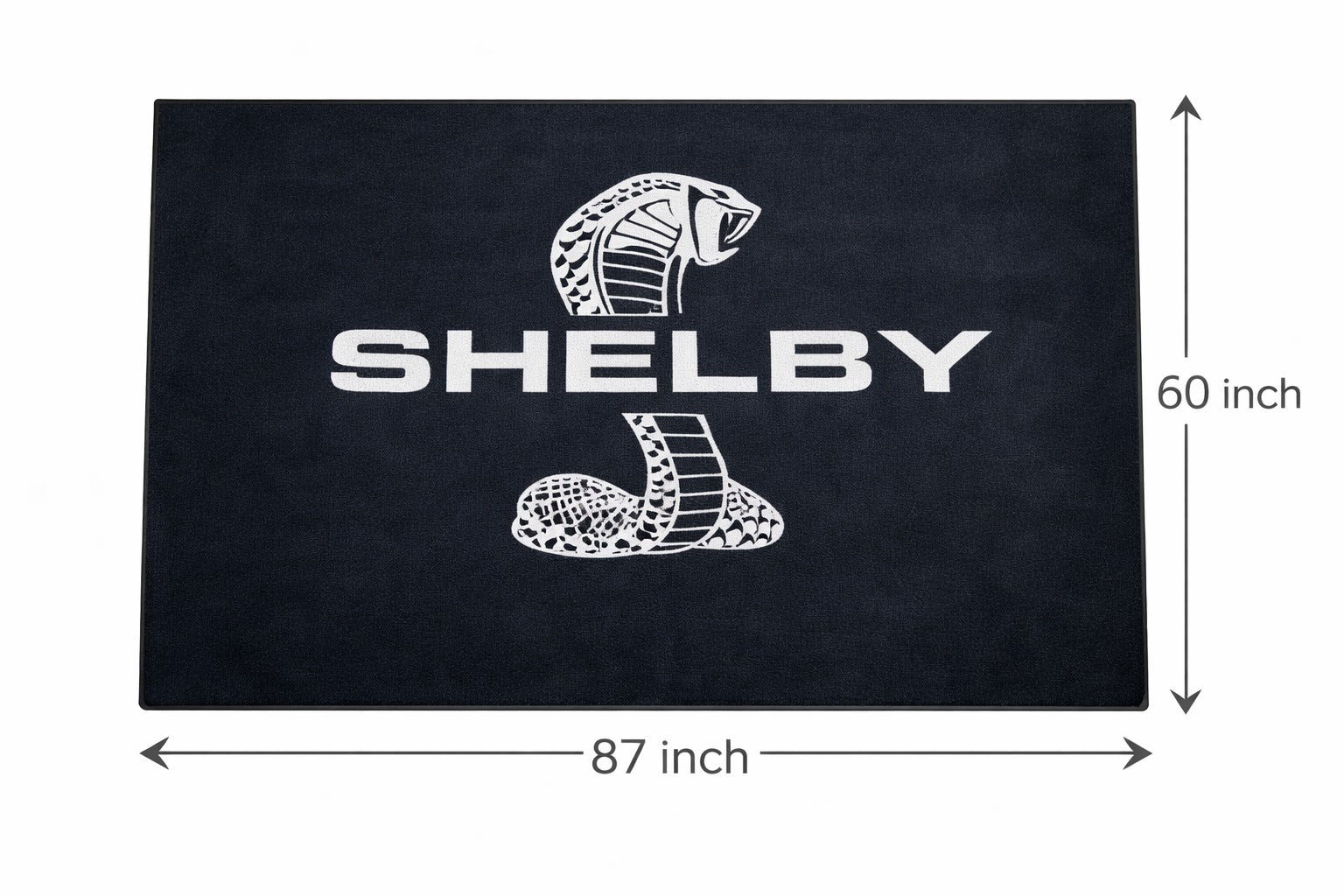 Shelby Garage Floor Mat 5x7 FT (60x87 Inches)