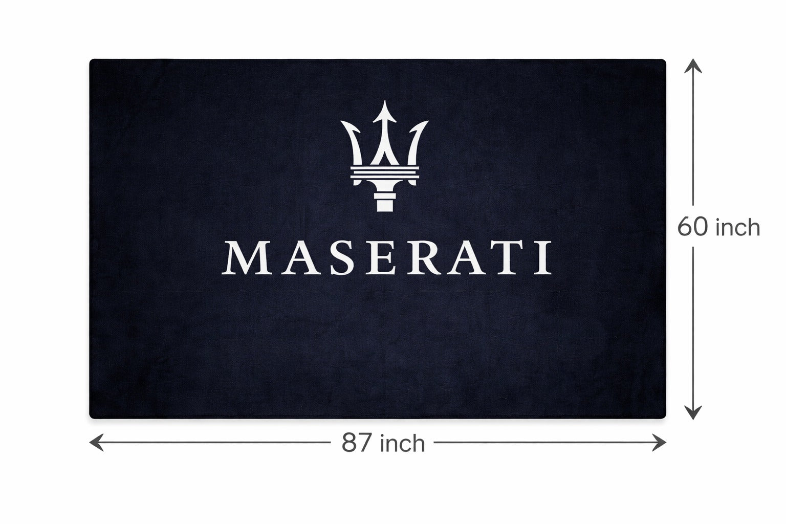 Maserati Luxury Rug 59.1 × 86.6 inch Home, Garage & Display Carpet