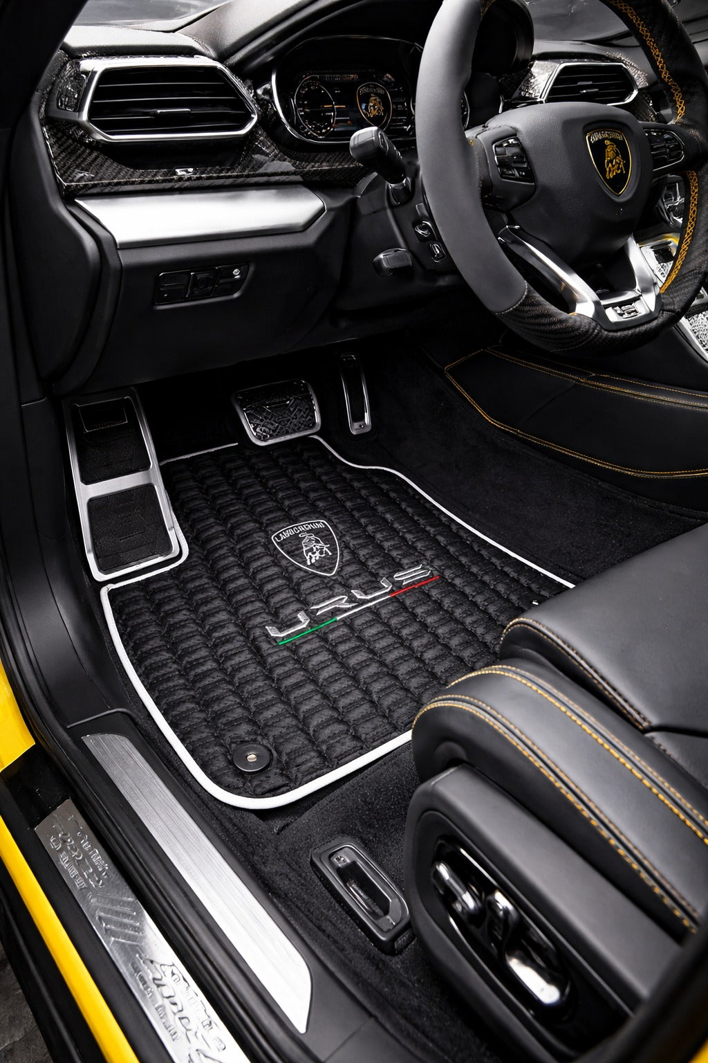 For Lamborghini URUS Car Floor Mats Custom fit Leather for all URUS Waterproof Carpet Liner