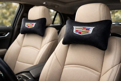 Cadillac Alcantara Neck Pillow - 2 PCS