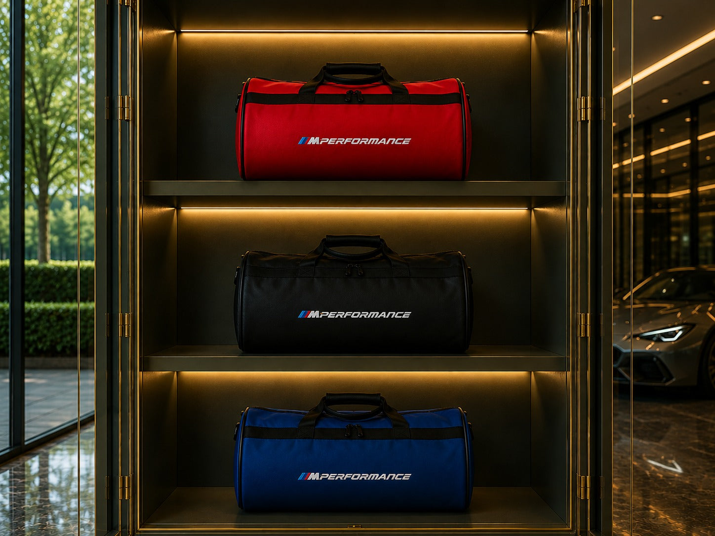 Luxury M Performance Duffel Bag - Trunk Bag 12" × 20"