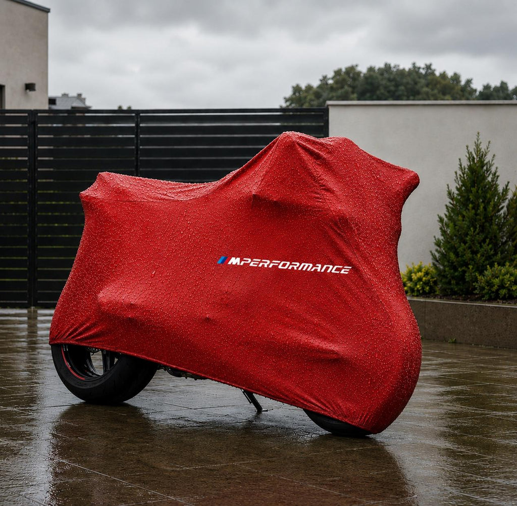 BMW M Performance Motorcycle Protective Outdoor Cover – Rain, Sun & Dust Resistant