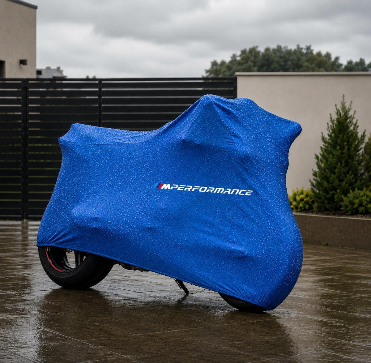 BMW M Performance Motorcycle Protective Outdoor Cover – Rain, Sun & Dust Resistant