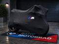 BMW M Motorcycle Protective Outdoor Cover – Rain, Sun & Dust Resistant