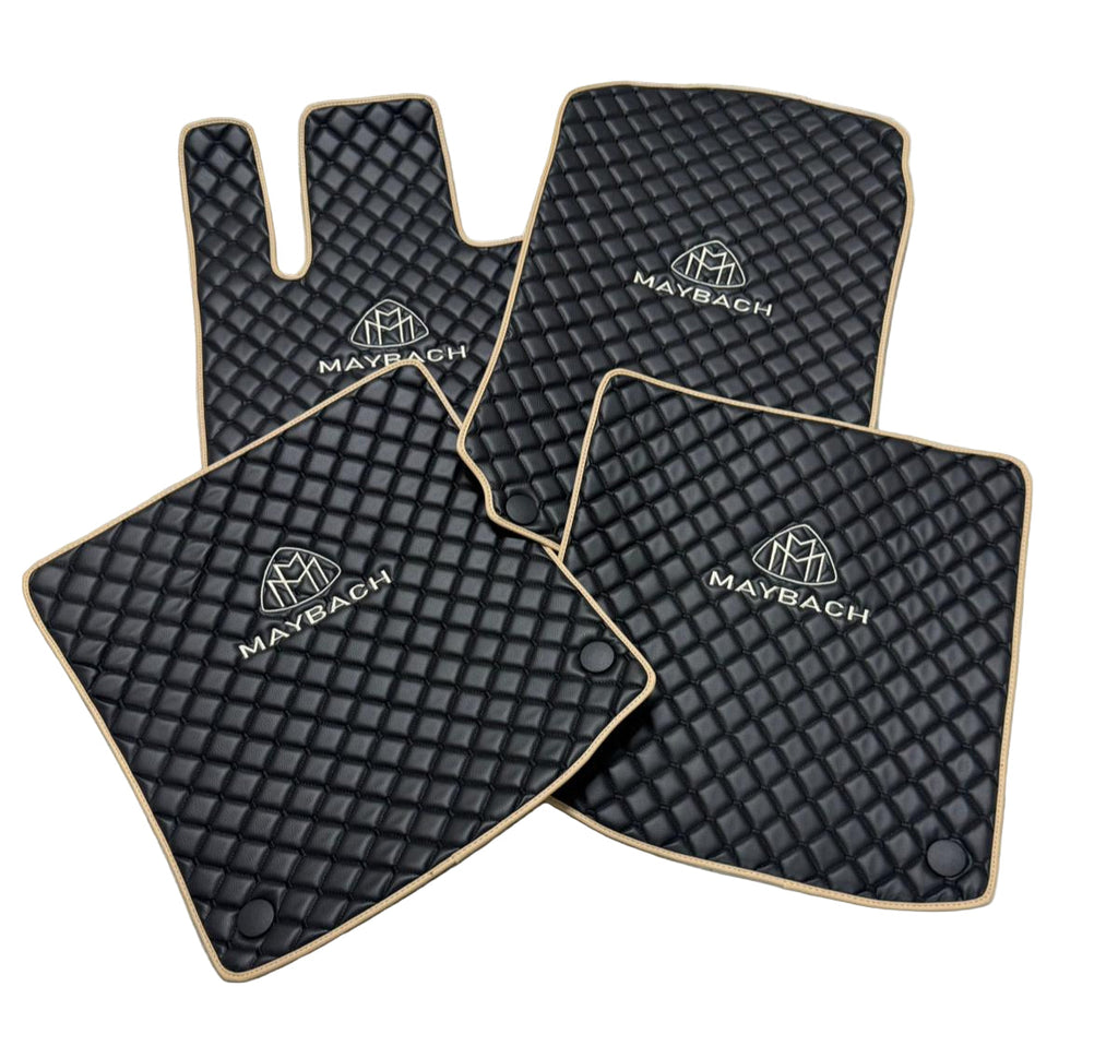 S500 S550 S580 S680 GLS600 Leather Floor Mats Custom Fit