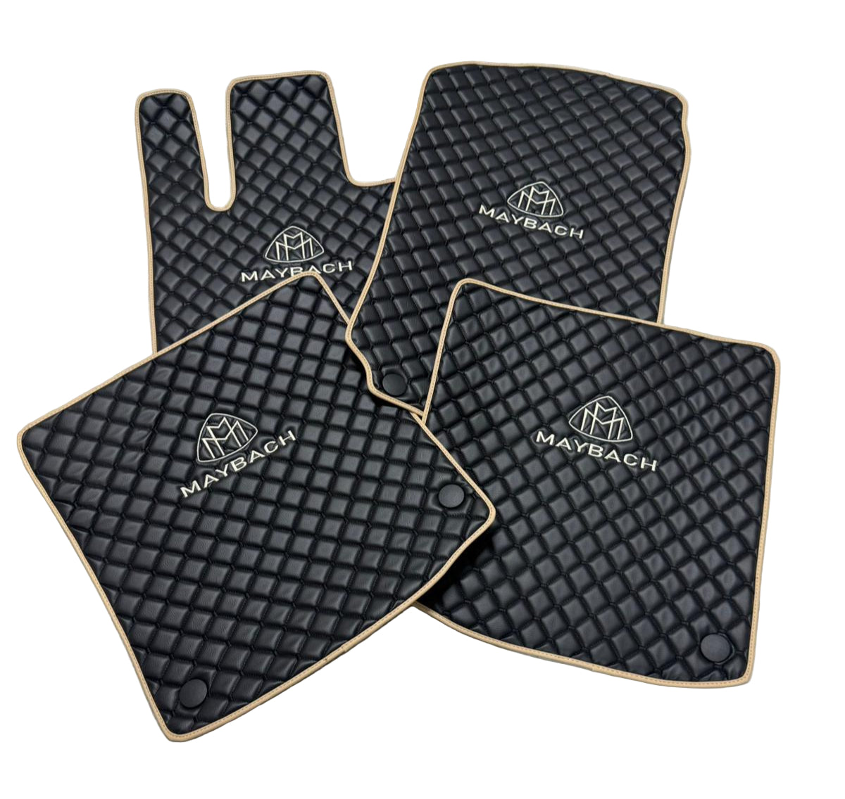 S500 S550 S580 S680 GLS600 Leather Floor Mats Custom Fit