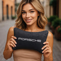For Porsche Neck Pillows with Porsche Letter - Premium Comfort and Style (2 PCS)