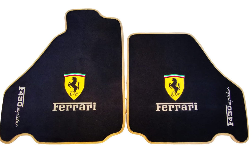California Floor Mats Custom Fit Carpet Velour Mats with Custom Stitch A+