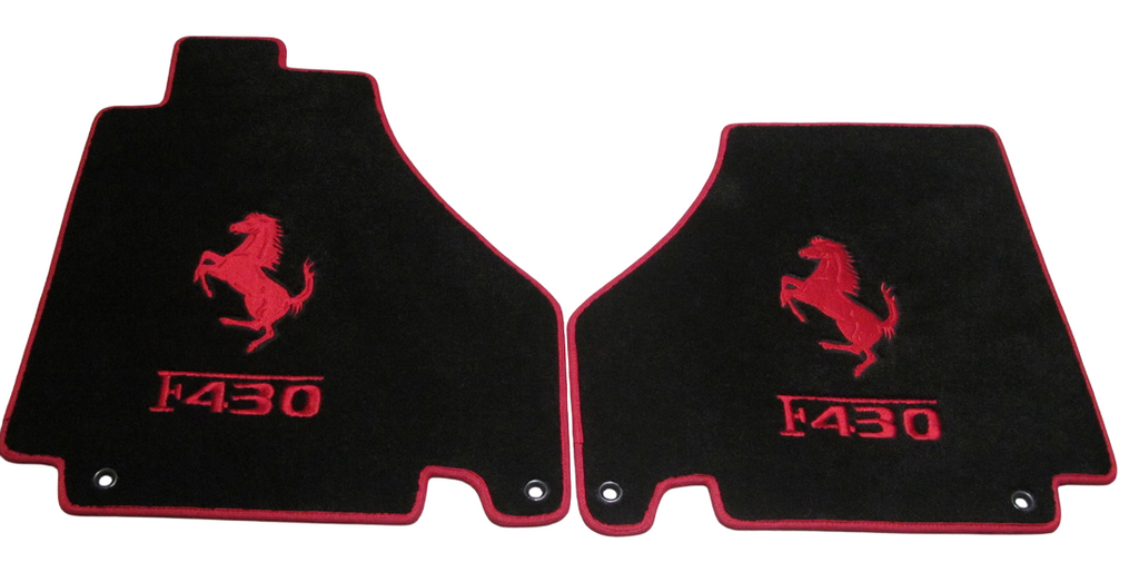California Floor Mats Custom Fit Carpet Velour Mats with Custom Stitch A+