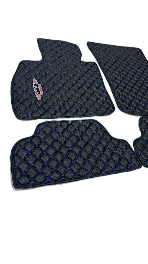 For Mini Cooper John Cooper Works R60 (2010-2016) Car Floor Mats Custom fit Leather for all Mini Cooper Waterproof Carpet Liner