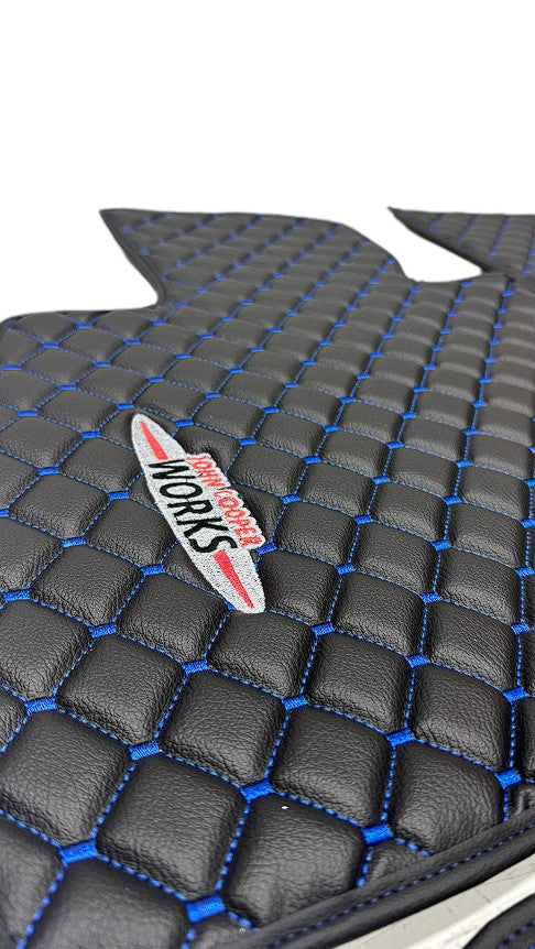For Mini Cooper John Cooper Works R50 (2001-2006) Car Floor Mats Custom fit Leather for all Mini Cooper Waterproof Carpet Liner