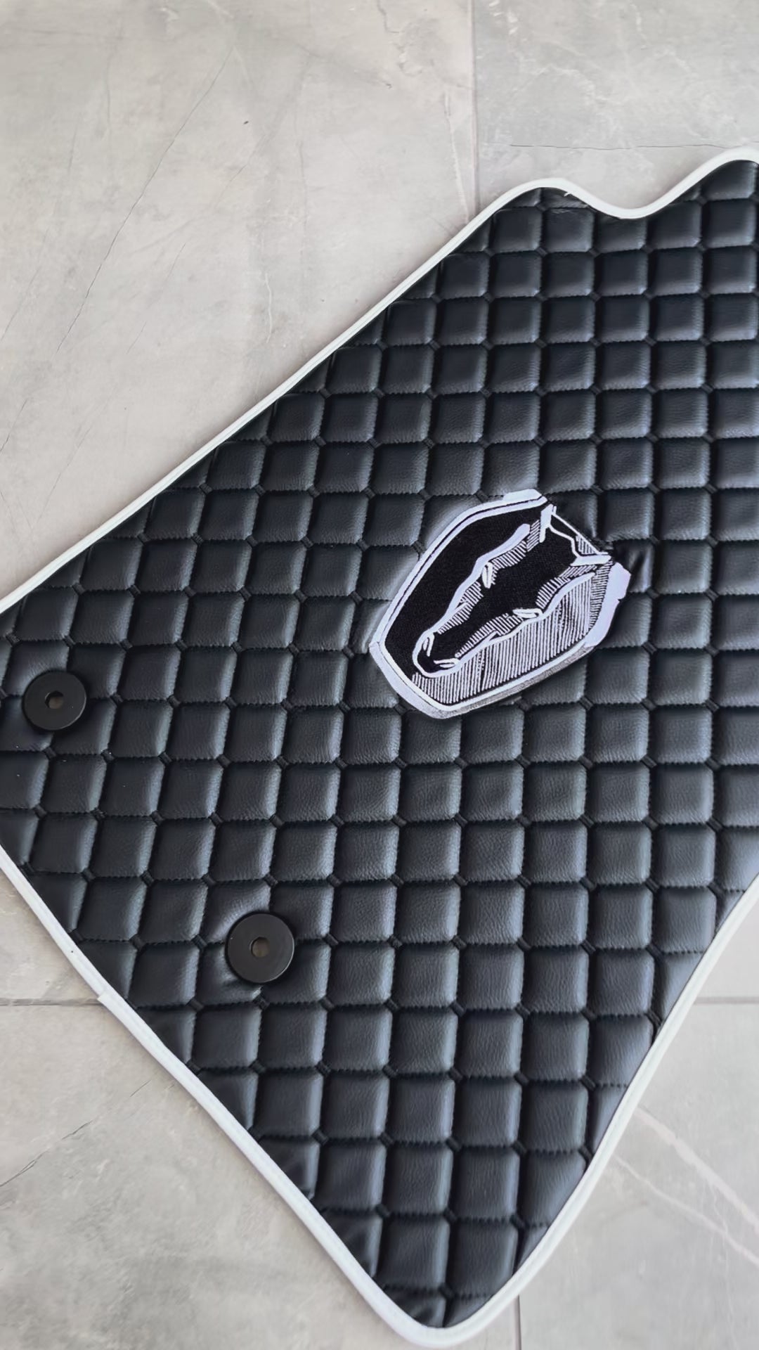 DODGE Leather Car Floor Mat, DODGE Waterproof Custom Car Mat
