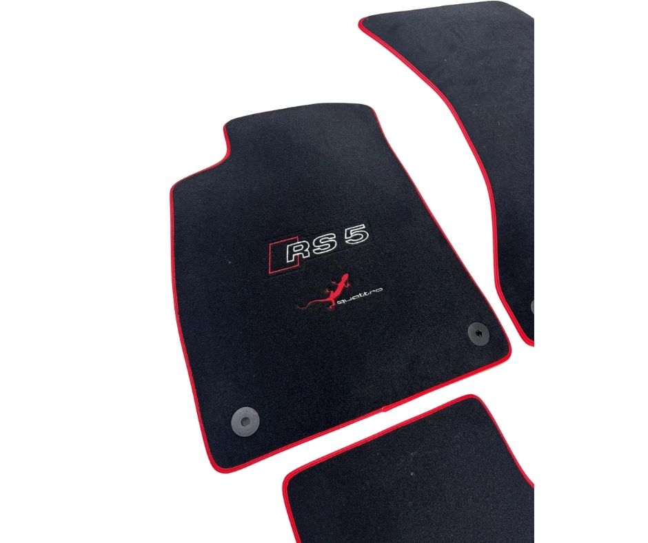 For all Audi RS5 Quattro Model Floor Mats Custom fit Carpet Liner