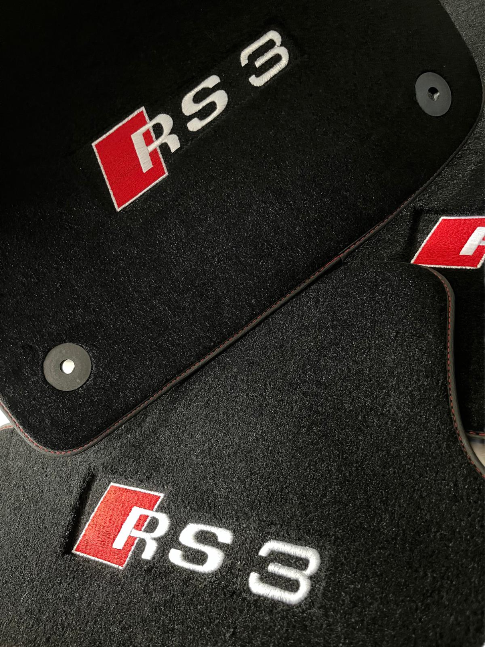 Audi Car Floor Mat, ( RS3-RS4-RS5-RS6-RS7-RS Q8 ) Custom Carpet Floor Mat