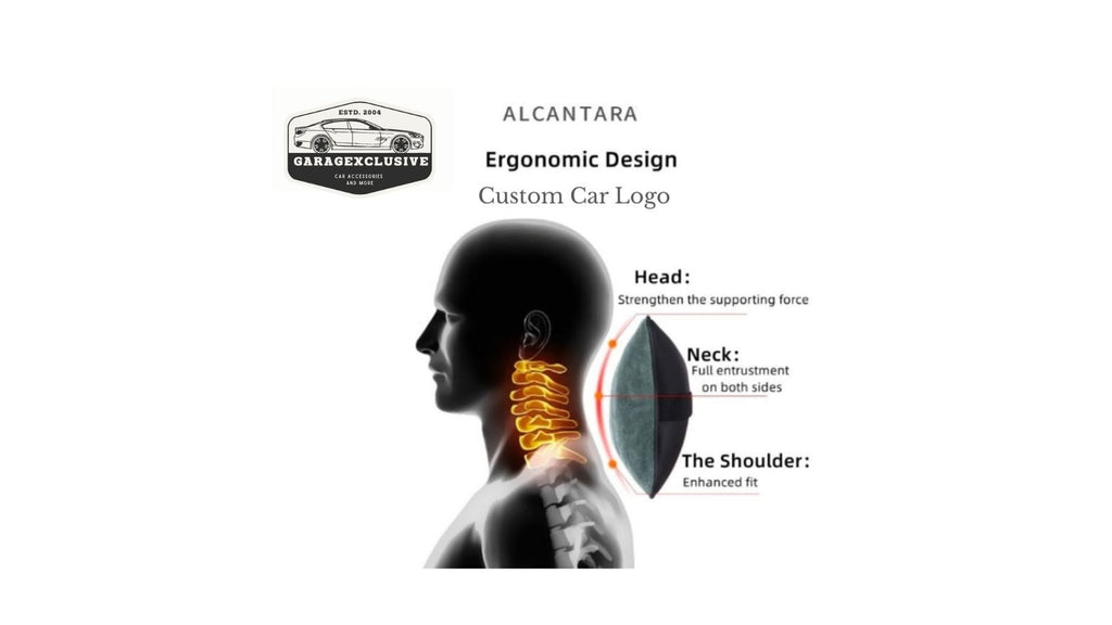 McLaren Alcantara Neck Pillow - 2 PCS